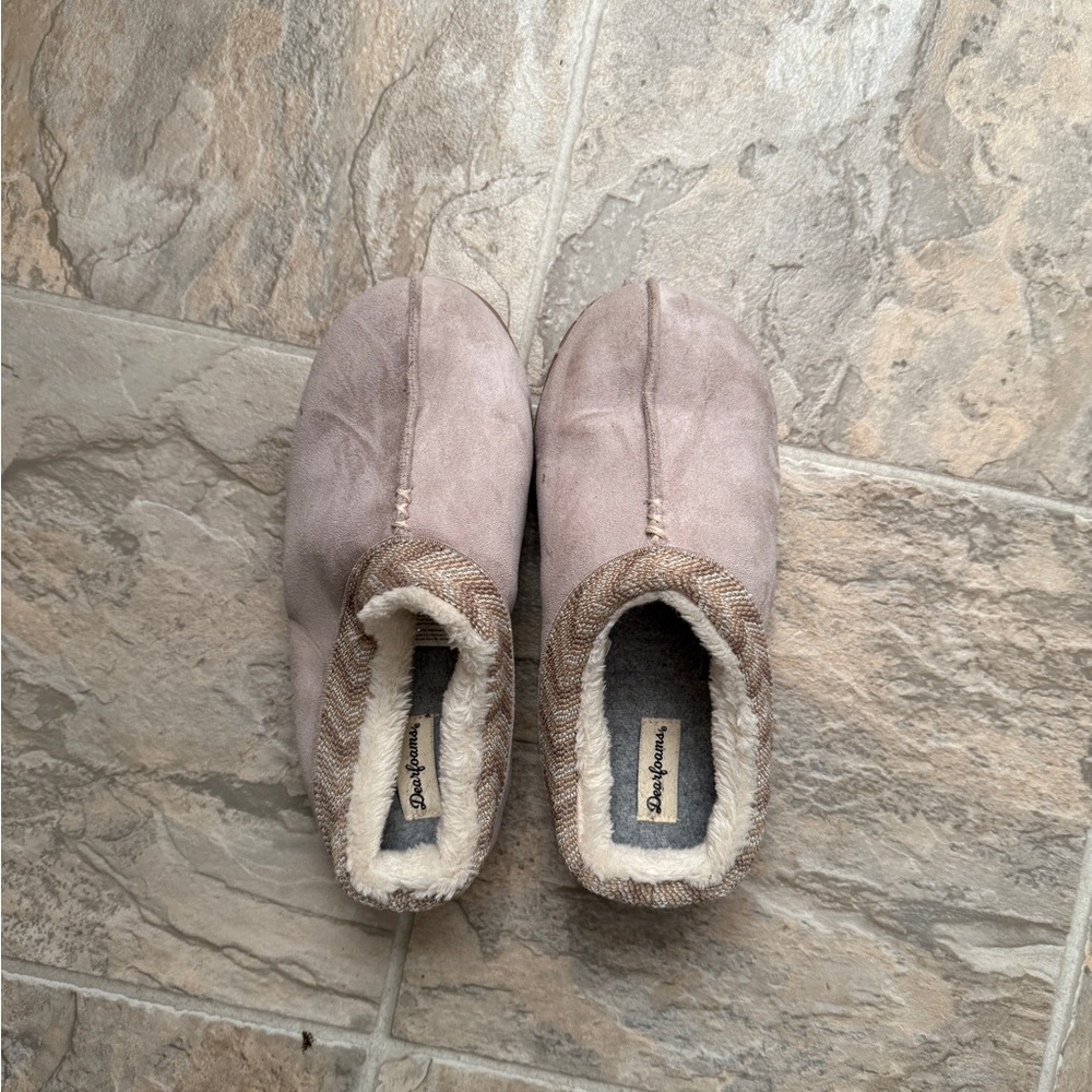 Women's Slippers in Taupe